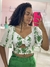 Cropped Flores - loja online