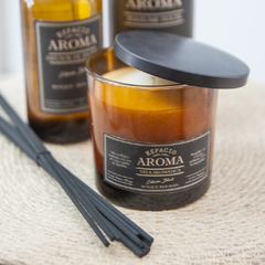 Vela aromática LINEA BLACK | ESPACIO AROMA