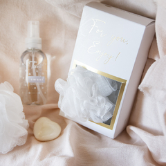 Set Colonia infantil + esponja de baño + mini jabón corazón | TOUCH AROMAS