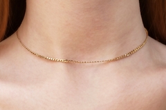 Choker Glume Folheado em Ouro