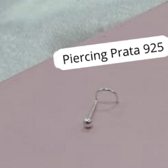 Piercing Furo Anzol Bolinha Lisa