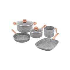 Set de Bateria Hudson Granito Stone Bifera Jarro 5pz