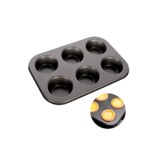 Molde Antiadherente Para Cupcake Teflon X6