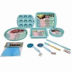 Set Repostero Moldes Silicona utensilios