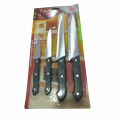 Set Cuchillos Blister x4 Knife