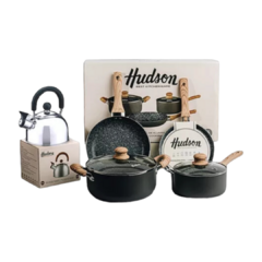 SET BATERÍA GRANITO HUDSON 5PZ