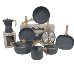 Juego De Cocina Hudson Granito 7pz Cafetera