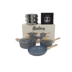 Set Hudson x3pz Granito Especiero