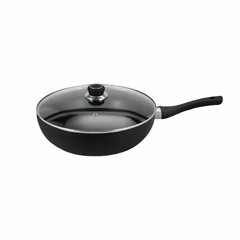 WOK ANTIADHERENTE HUDSON Negro 28cm