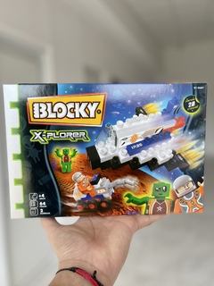 01-0687 BLOCKY X-PLORER MISION MARTE 64 PIEZAS (7797336006877)