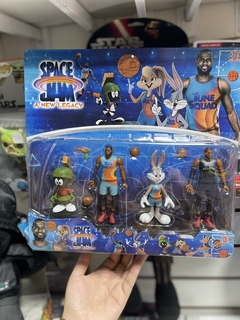 SPACE JAM LEBRON JAMES EN BLISTER X4 FIGURAS (6984530000775) - comprar online