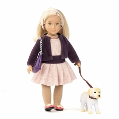 LO31012 MINI MUÑECA HAZEL & HAPPY C/ PERRO (062243300200)