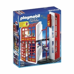 5361 ESTACION DE BOMBEROS C/ ALARMA PLAYMOBIL (4008789053619)