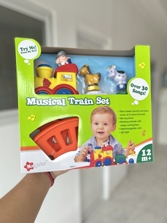 68001-S NAVYSTAR MUSICAL TRAIN SET TREN CON ANIMALES (706526080013)