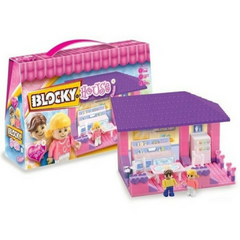 01-0642 BLOCKY HOUSE (COCINA) 70 PIEZAS (7797336006426)