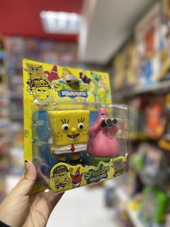 BOB ESPONJA EN BLISTER AMARILLO X2 (6940290202101) - tienda online