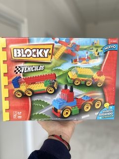 01-0602 BLOCKY VEHICULO 3 140 PIEZAS (7797336006020)