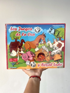 JM2002 JUEGO DE LA OCA Y ROYAL LUDO (7798261820026)