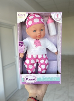 27001 POPPI MI PRIMER BEBE 6 SONIDOS EN CAJA (7798130959529)