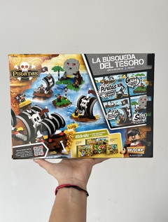 01-0638 BLOCKY ISLA PIRATAS 140 PIEZAS (7797336006389) - comprar online