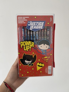 LJ402 SET DE ARTE LIGA DE LA JUSTICIA KIDS 40 PCS (092626526385) en internet