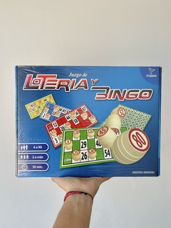 JM2311 JUEGO DE LOTERIA Y BINGO FICHAS DE MADERA (7798261823119)