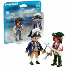 6846 PLAYMOBIL DUO PACK PIRATA SOLDADO (4008789068460) - comprar online