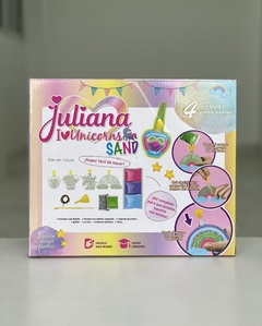 JUL039 JULIANA I LOVE UNICORNS SAND EN CAJA (7798360010403) en internet