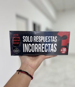 1651 SOLO RESPUESTAS INCORRECTAS (07727030081651)