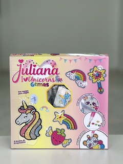 SISJUL050 JULIANA I LOVE UNICORNS GEMAS EN CAJA (7798360011936)