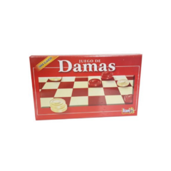 7002 JUEGO DE DAMAS FICHAS PLASTICAS (7797076070022)