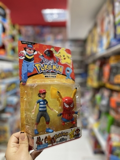 POKEMON EN BLISTER X2 FIGURAS (6923060547527) - La Casa Del Juguete