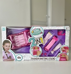 32228 SET TELAR FASHION PARA TEJER CON MAQUINA EN CAJA (7795720130191)