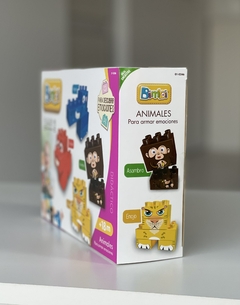 01-0246 BIMBI BLOQUES ANIMALES CON EMOCIONES (7797336002466) - comprar online