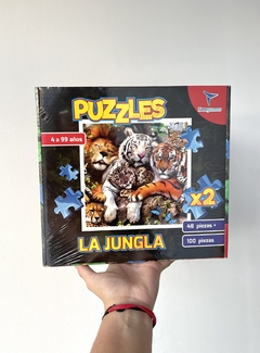 JM2336 PUZZLE LA JUNGLA 48 Y 100 PIEZAS (7798261823362)