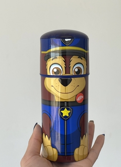 PW202 VASO FIGURA CON TAPA PAW PATROL 350ML (092626525302)