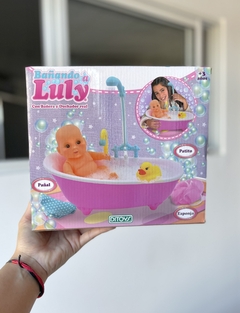 155 BEBOTE BAÑANDO A LULY C/BAÑERA MUSICAL (7798014761552)