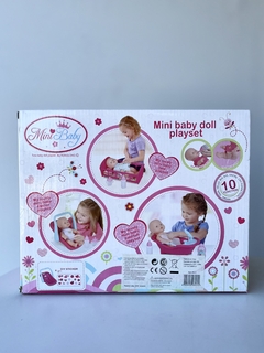 8921 MINI BABY DOLL PLAYSET BEBE CON BAÑERA (4895006089212) en internet