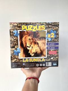 JM2336 PUZZLE LA JUNGLA 48 Y 100 PIEZAS (7798261823362) - comprar online