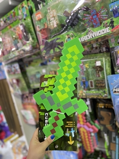 ESPADA MINECRAFT GOMA EVA EN BLISTER (02299) - tienda online