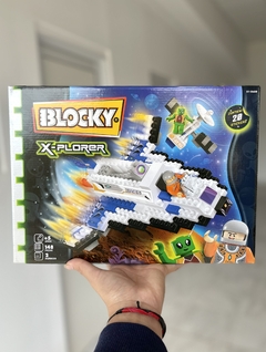 01-0688 BLOCKY X-PLORER TRANSBORDADOR 148 PIEZAS (7797336006884)