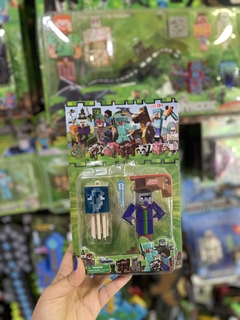 MINECRAFT X1 EN BLISTER C/ FIGURA (6942021481090) - La Casa Del Juguete