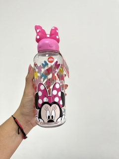 KM529 BOTELLA DE AGUA TRITAN CON FIGURINE MINNIE (092626519431)