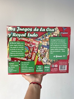 JM2002 JUEGO DE LA OCA Y ROYAL LUDO (7798261820026) en internet