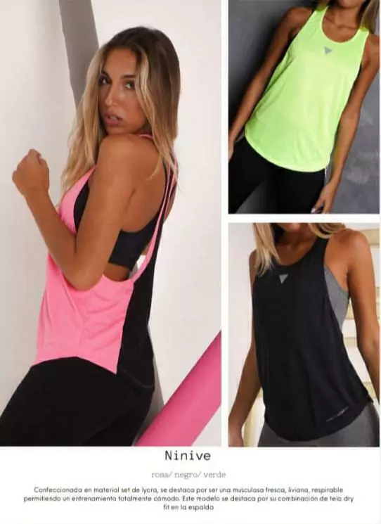 Musculosa Deportiva Ninive