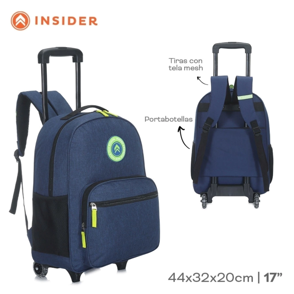 Mochila Insider c/carro Mod. 16790