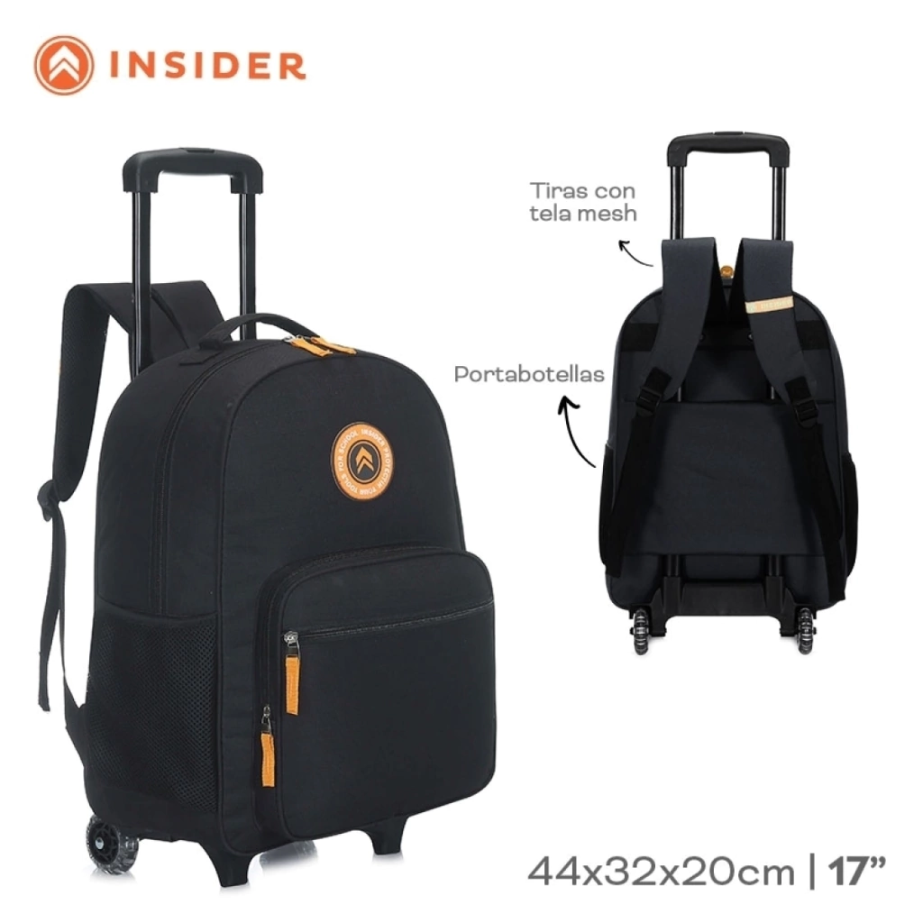 Mochila Insider c/carro Mod. 16789