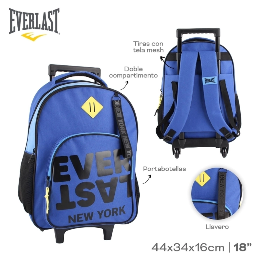 Mochila Everlats c/carro Mod 27694