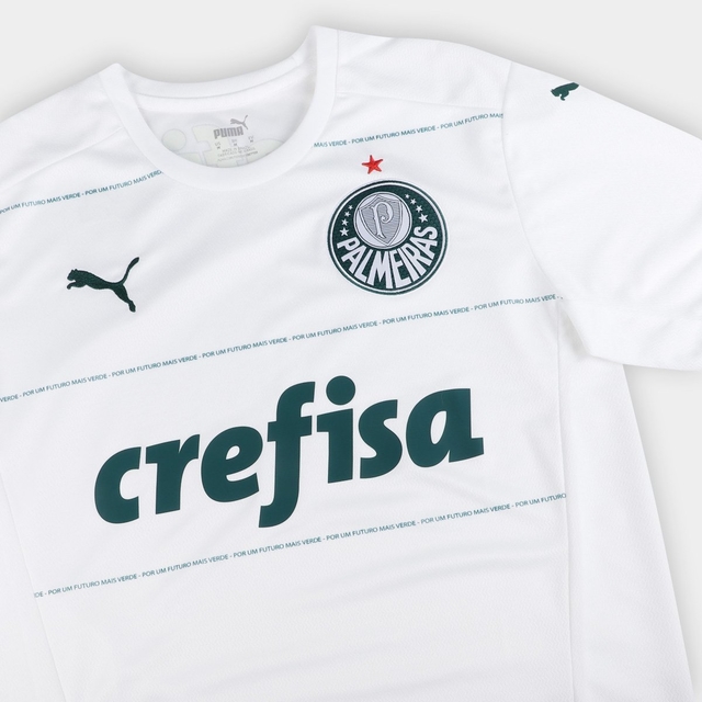 Camisa branca puma store palmeiras