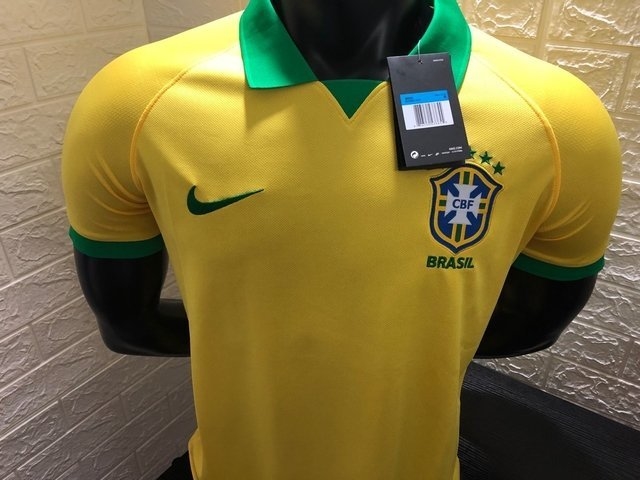 Camisa Seleção Brasil I 19/20 s/n° Torcedor Nike Masculina